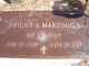 Headstone Dwight Martinson