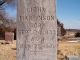 Headstone John Martinson