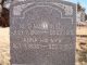 Headstone Nils and Anna Martinson