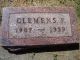 Headstone Clemens F Brodd