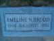 Headstone Emeline Brodd