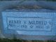 Headstone Henry and Mildred Brodd (siblings)