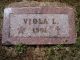 Headstone Viola Brodd