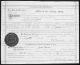 Marriage License, Carl Anderson and Emma Rudeen 1888