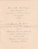 Carl Herman Brodd Wedding Invitation